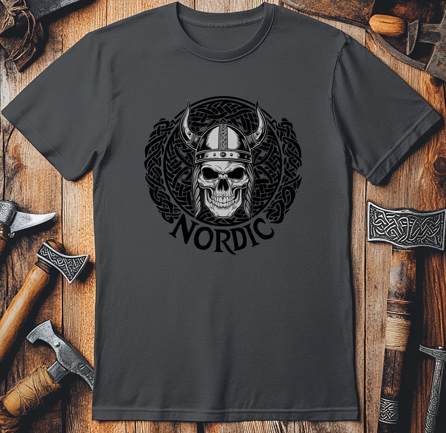 Vikings Nordic30 T-Shirt Skull & Crossbones