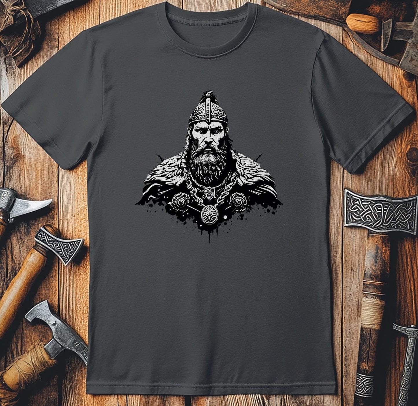 Vikings Nordic34 T-Shirt  Bearded Warrior
