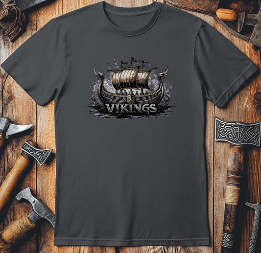 Vikings Nordic48 T-Shirt Vikings longboat