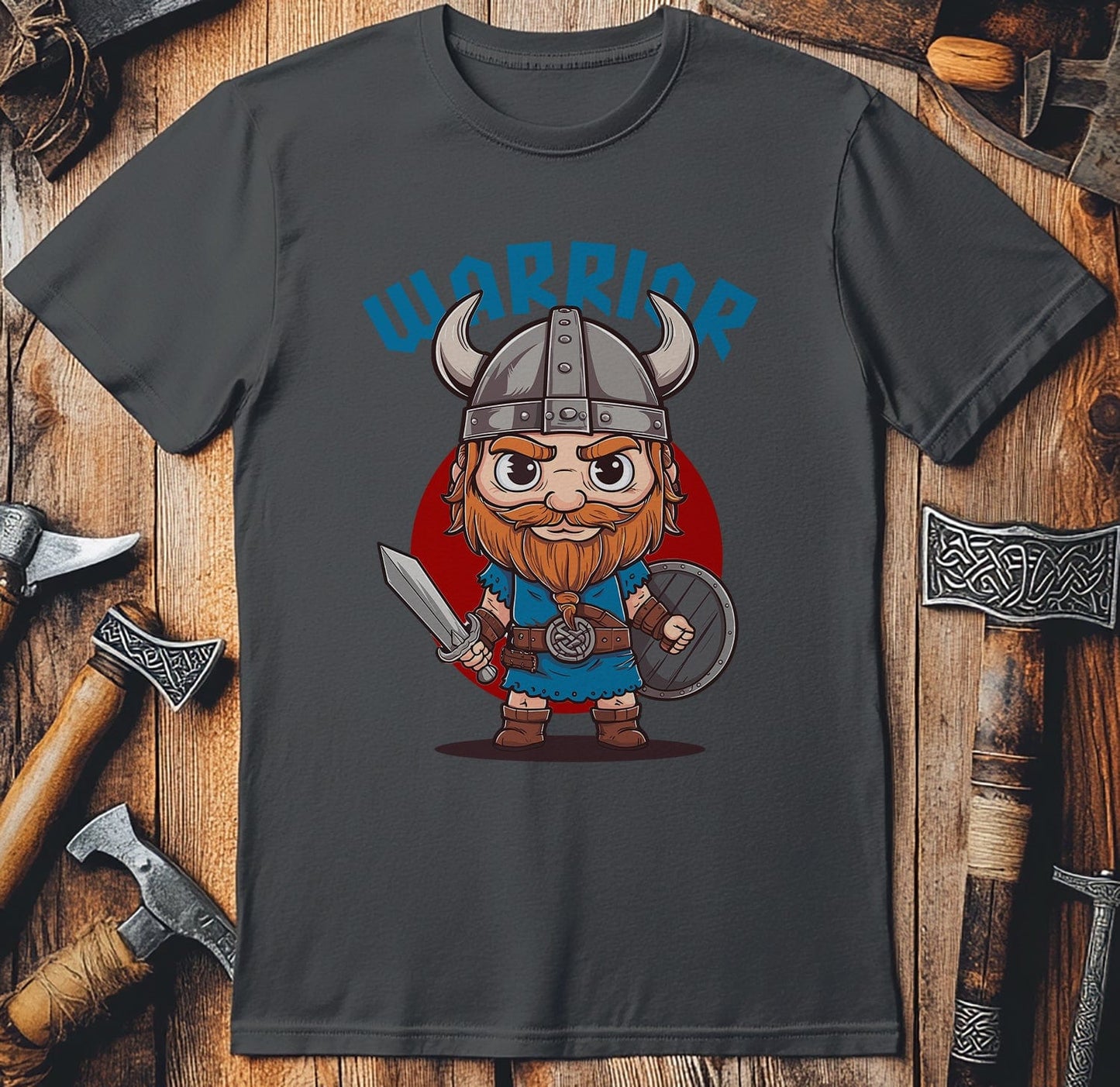 Vikings Nordic22 t-shirt Cartoon warrior