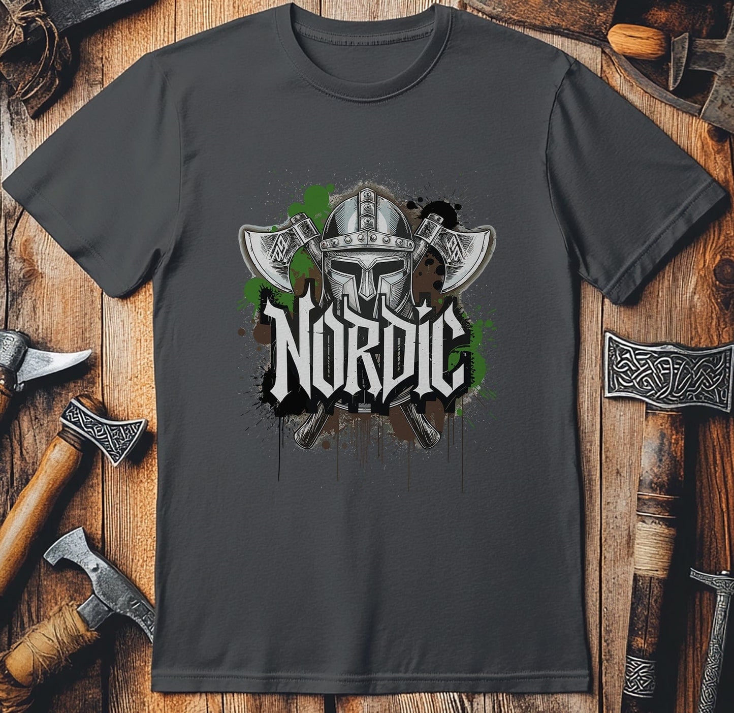 Vikings Nordic12 t-shirt Shamrock & Axe