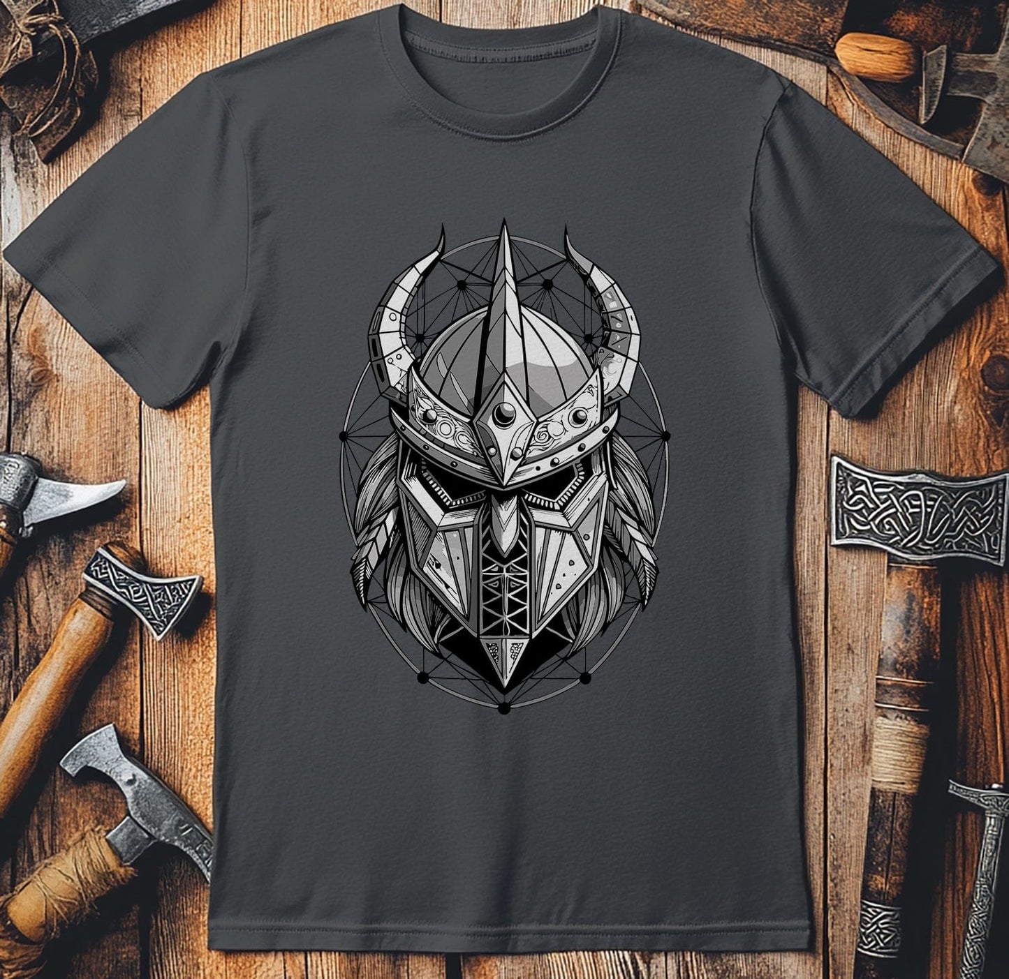 Vikings Nordic11 T-Shirt Masked warrior