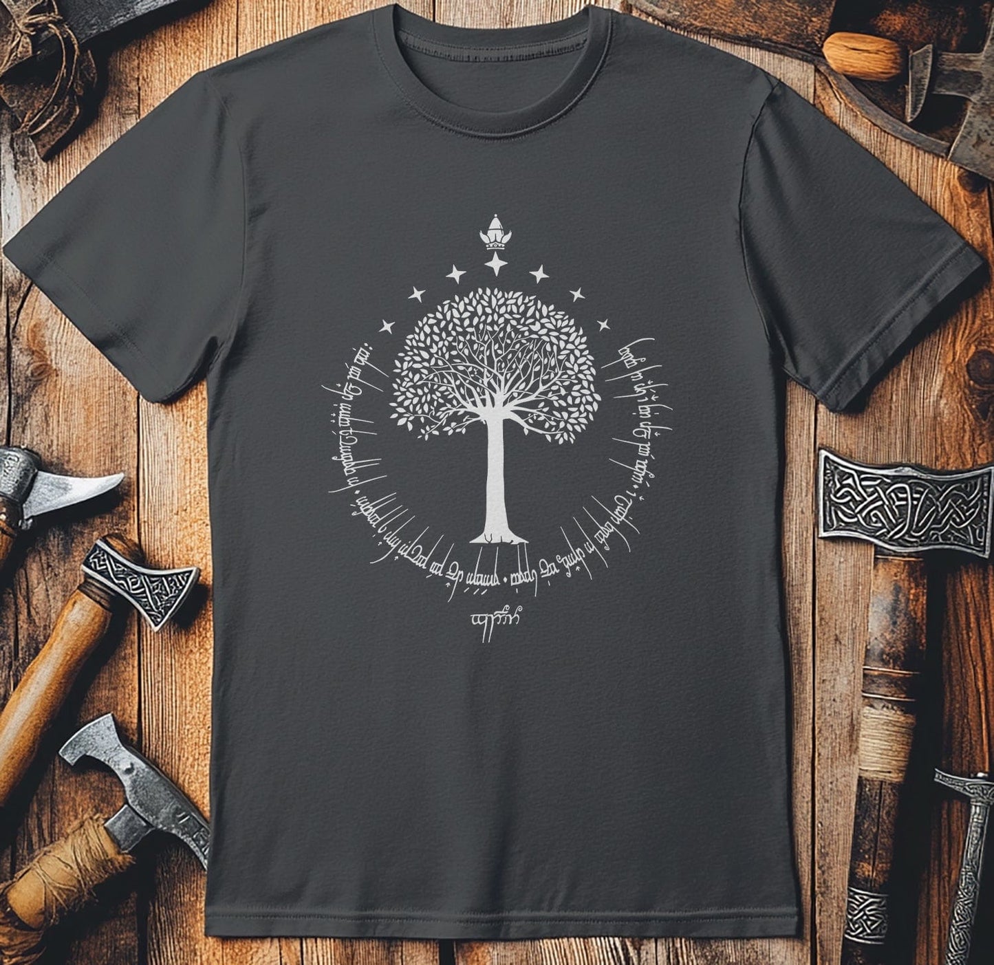 White Tree t-shirt - Life's a branch,