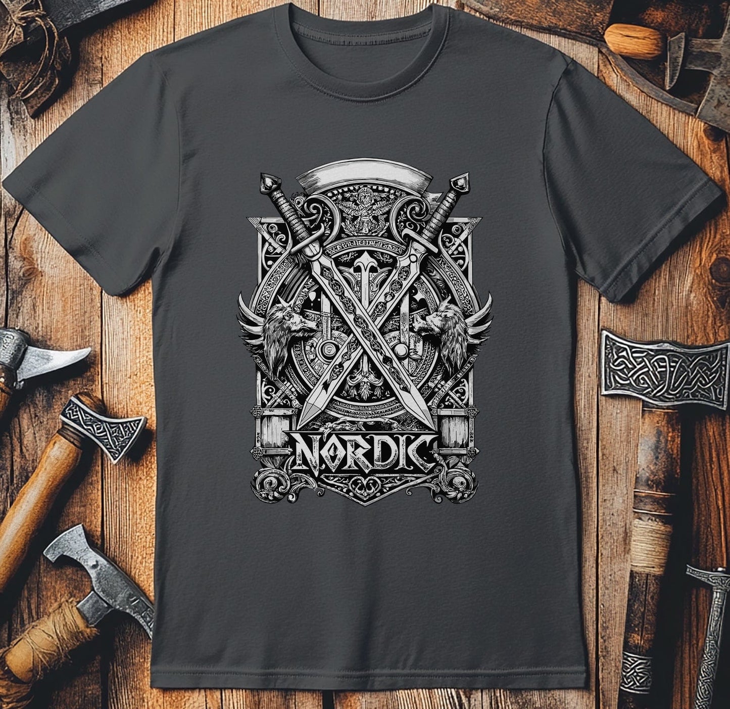 Vikings Nordic43 t-shirt Crossed swords