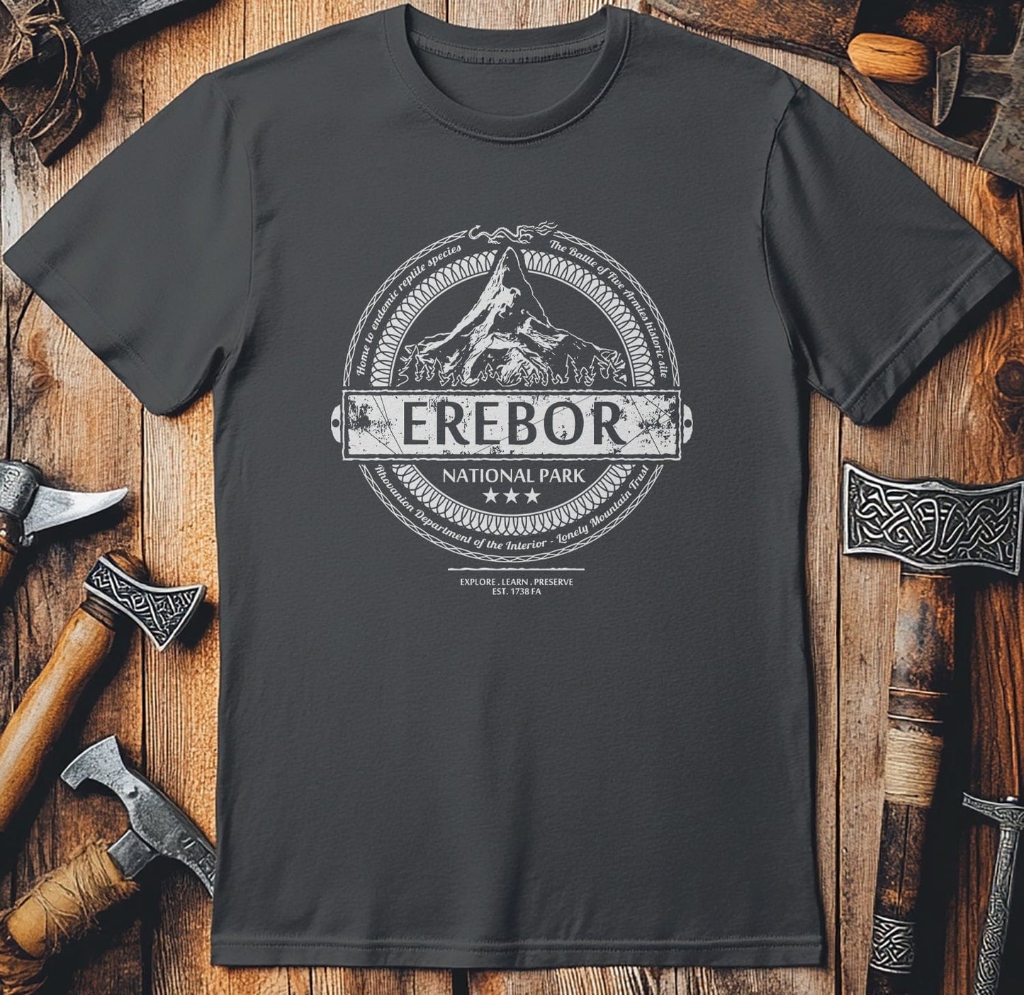 Erebor Park T-shirt - Hilariously