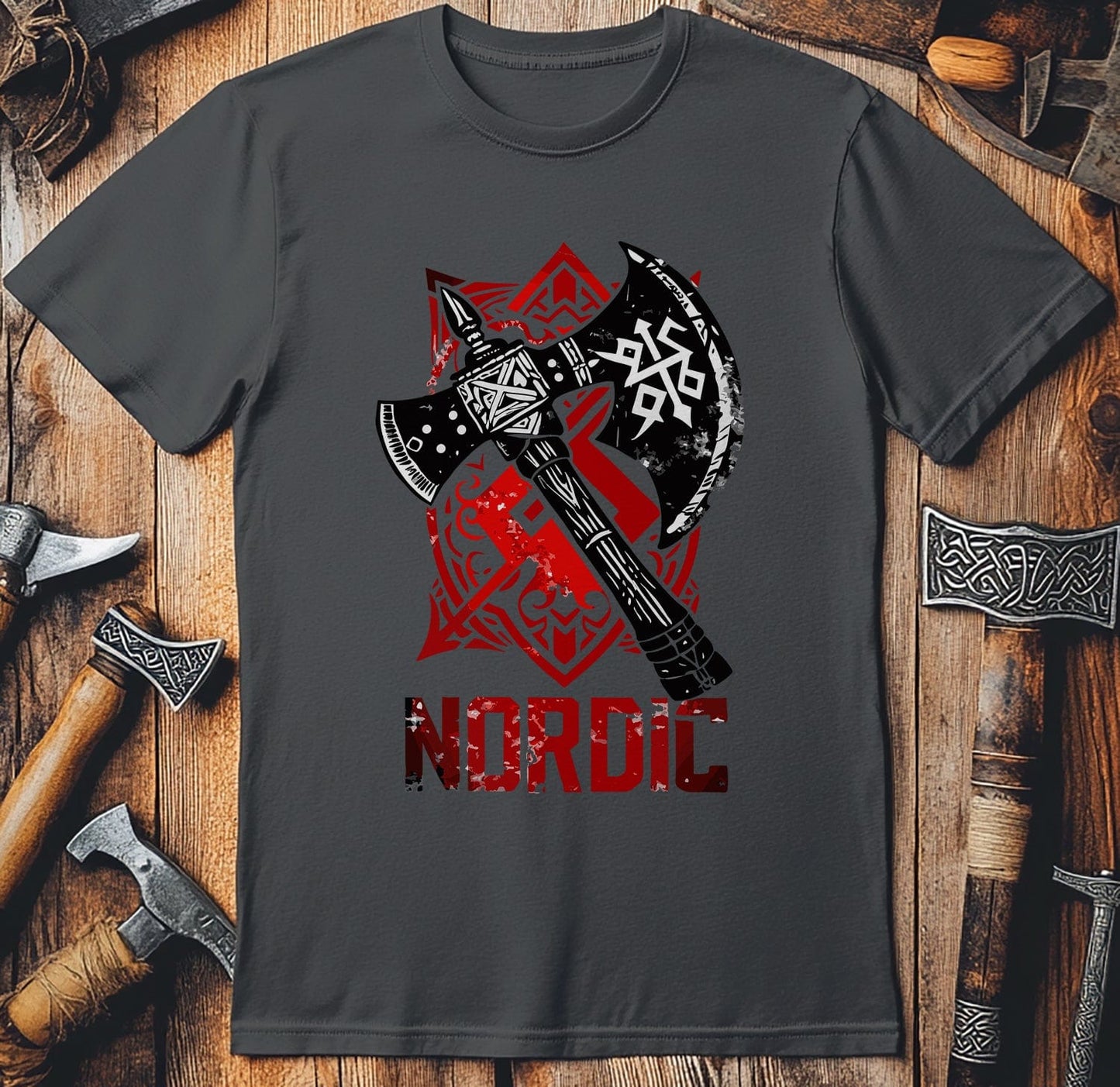 Vikings Nordic44 T-shirt Nordic axe