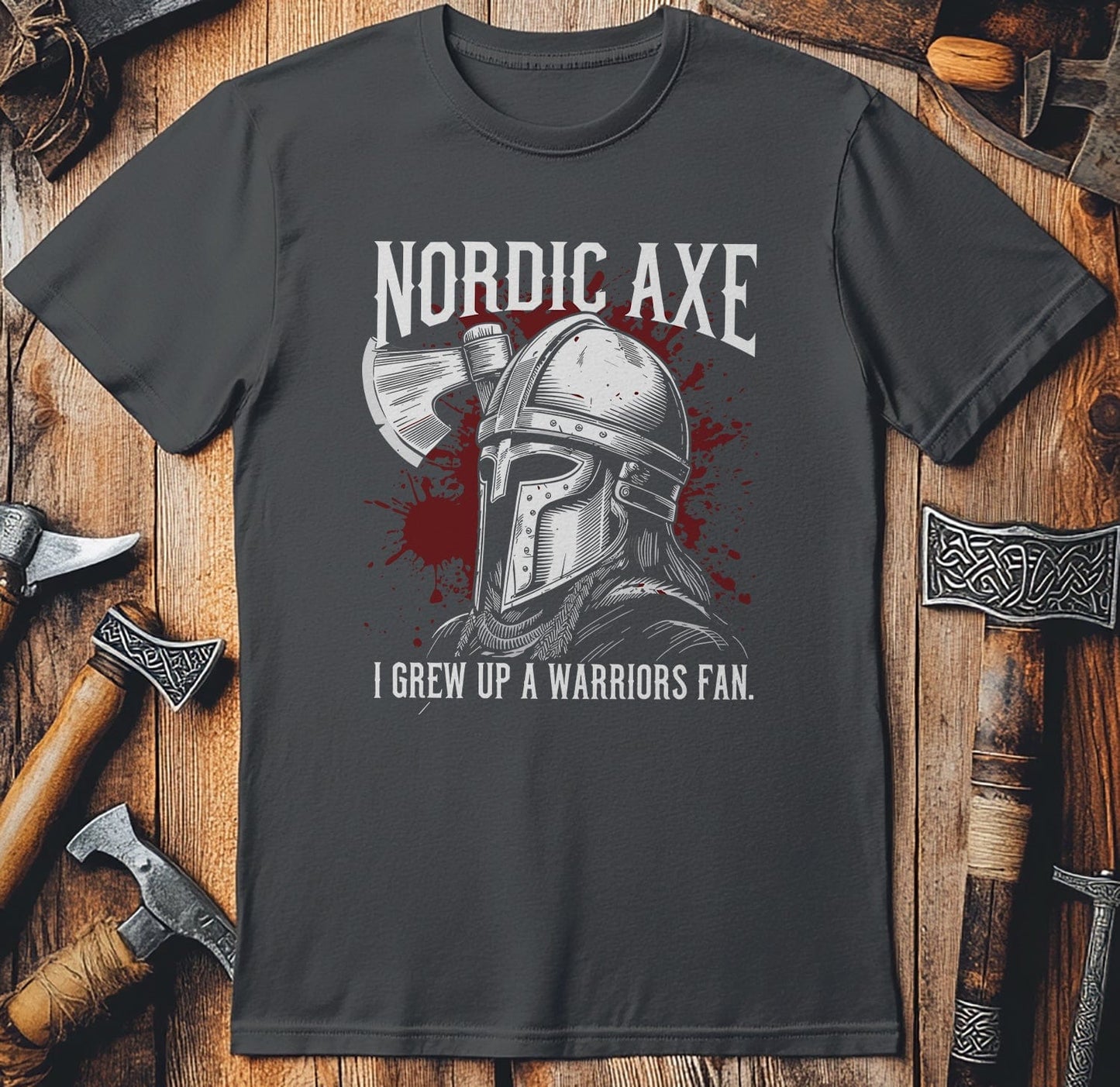 Vikings Nordic2 T-shirt Nordic axe