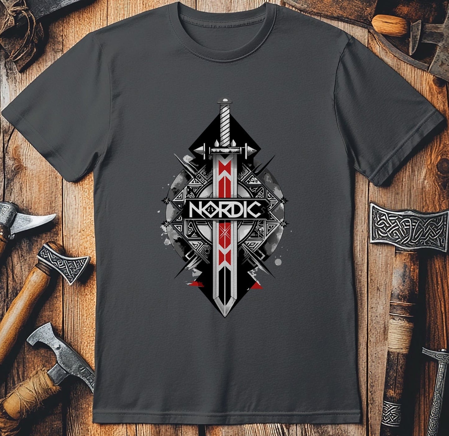 Vikings Nordic59 T-Shirt Nordic sword