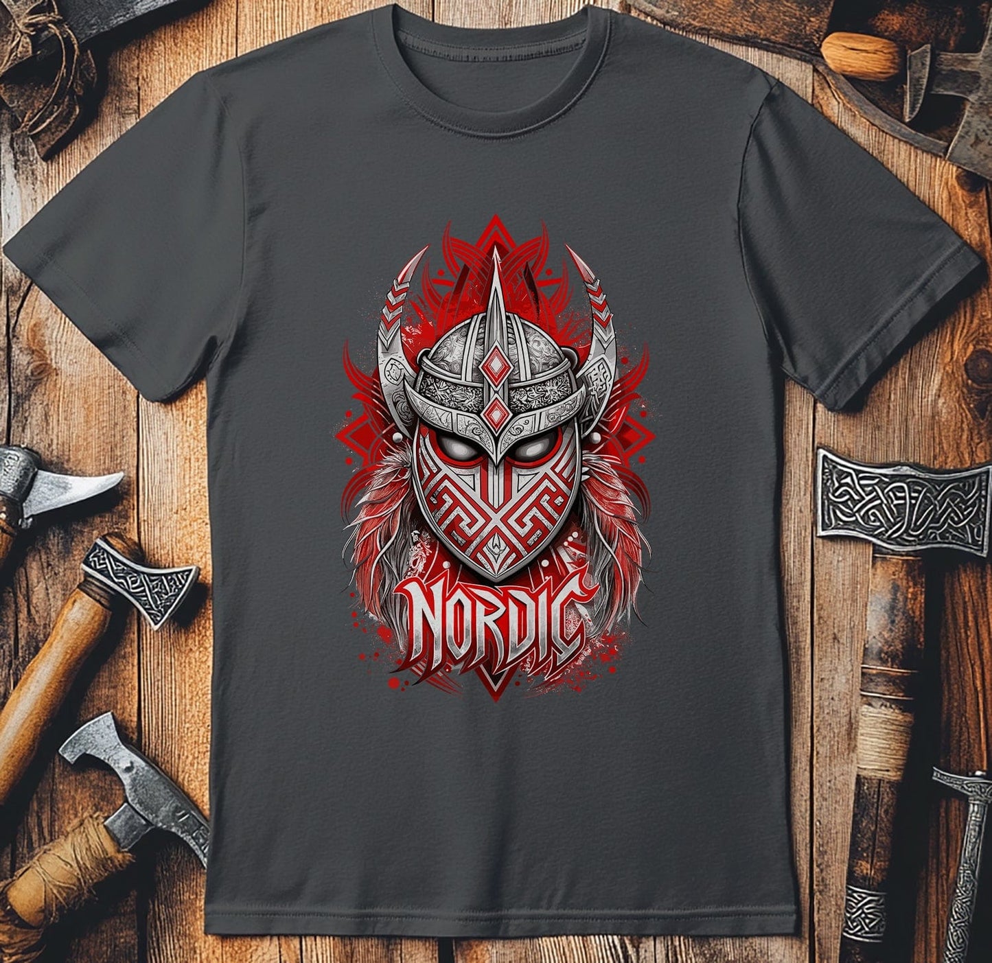 Vikings Nordic75 T-Shirt Bloody viking warrior