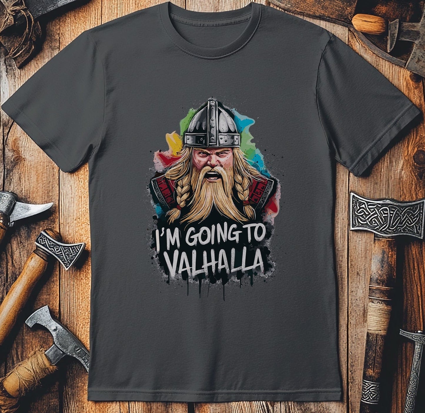 Vikings Nordic37 T-Shirt Going to Valhalla