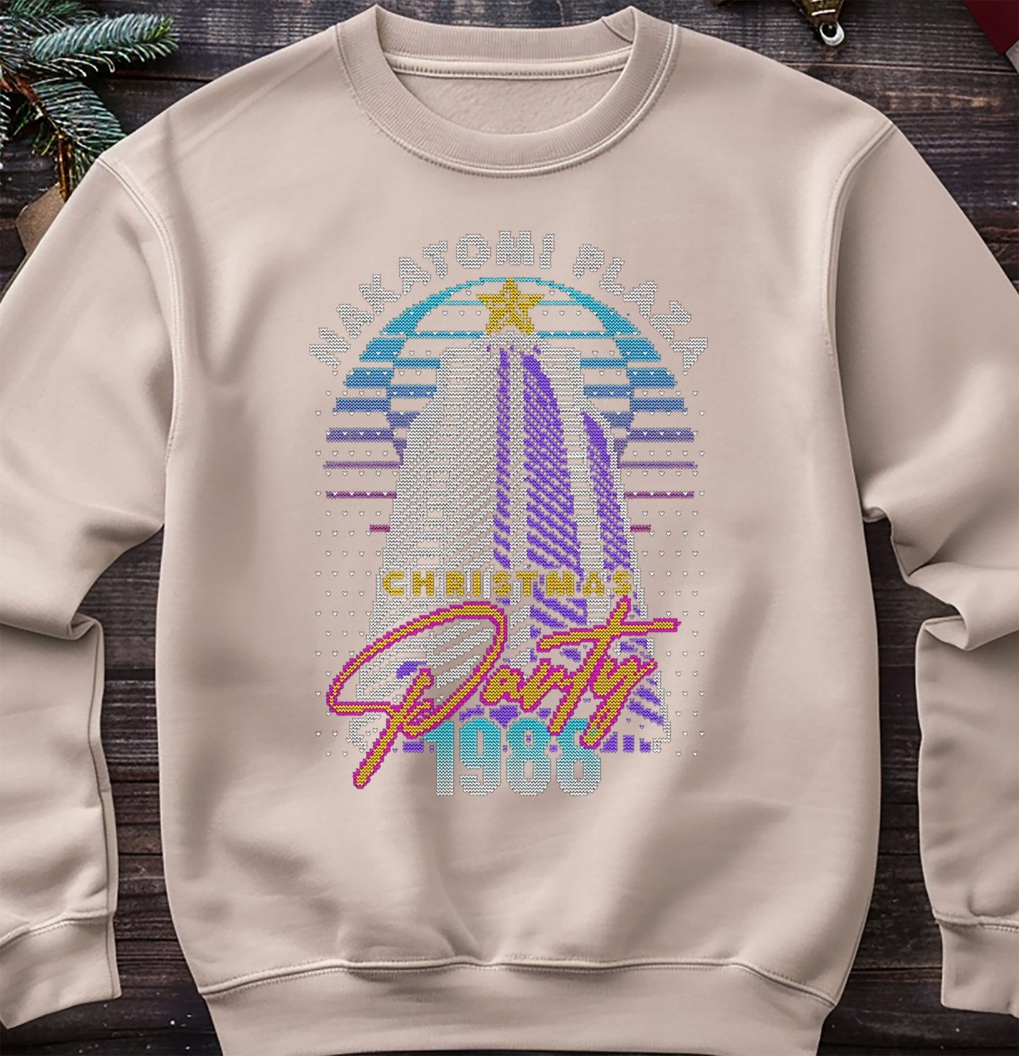 8bit Retro Nakatomi Plaza Sweatshirt