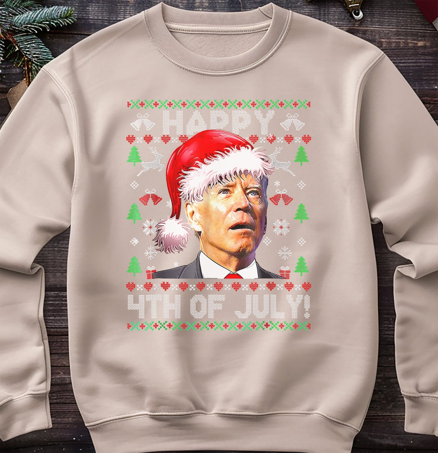 Joe Biden Christmas Sweatshirt