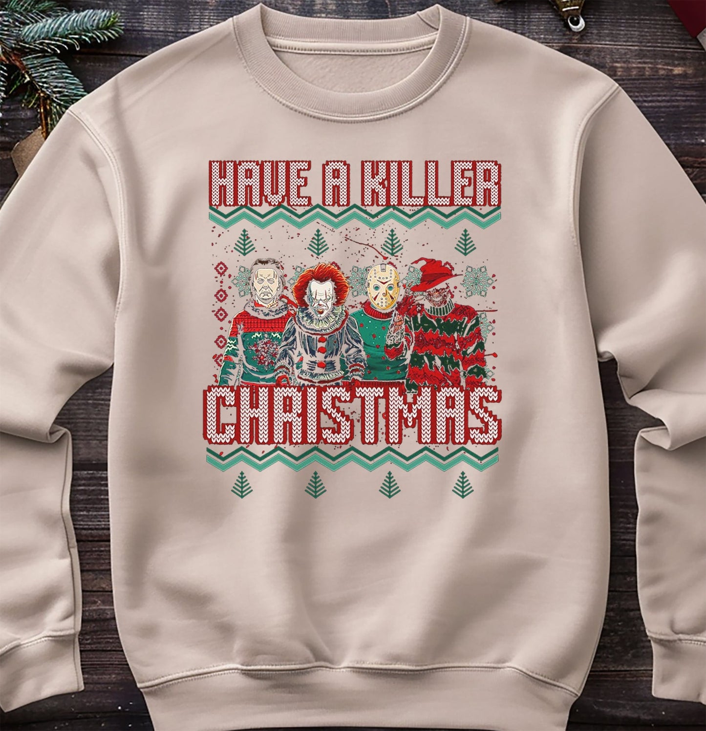 Horror-Christmas Sweatshirt