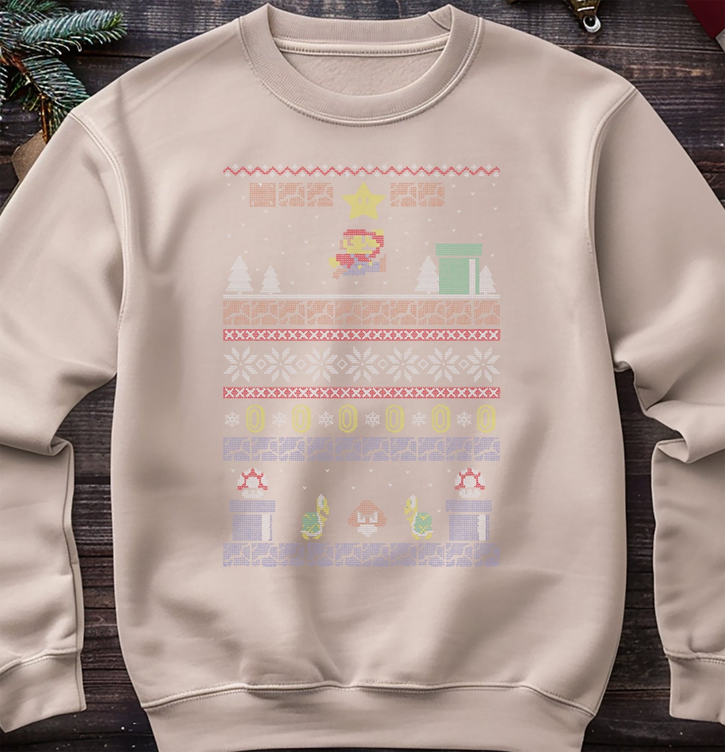 Mario Christmas Sweatshirt