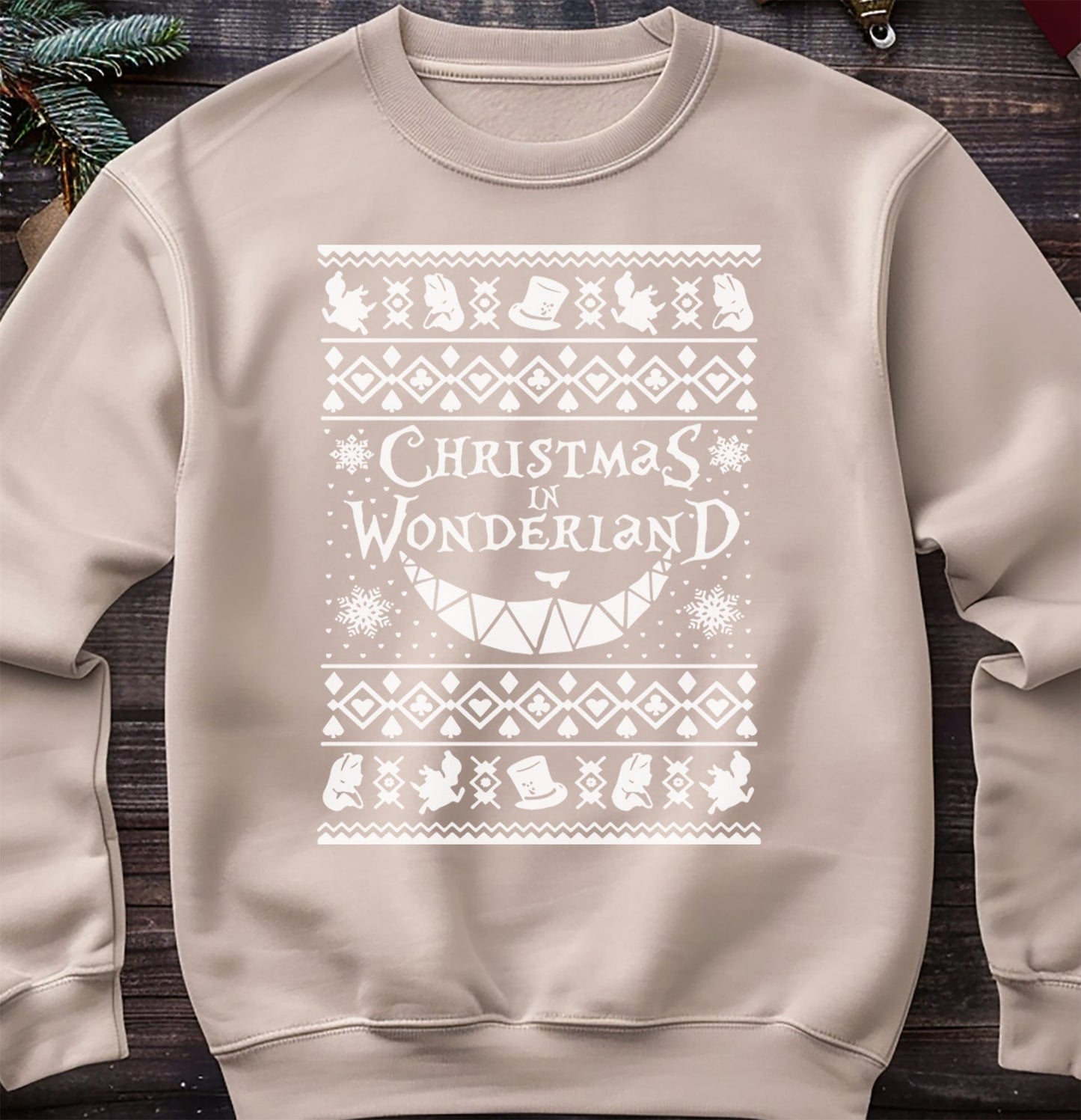 Christmas in Wonderland Sweatshirt