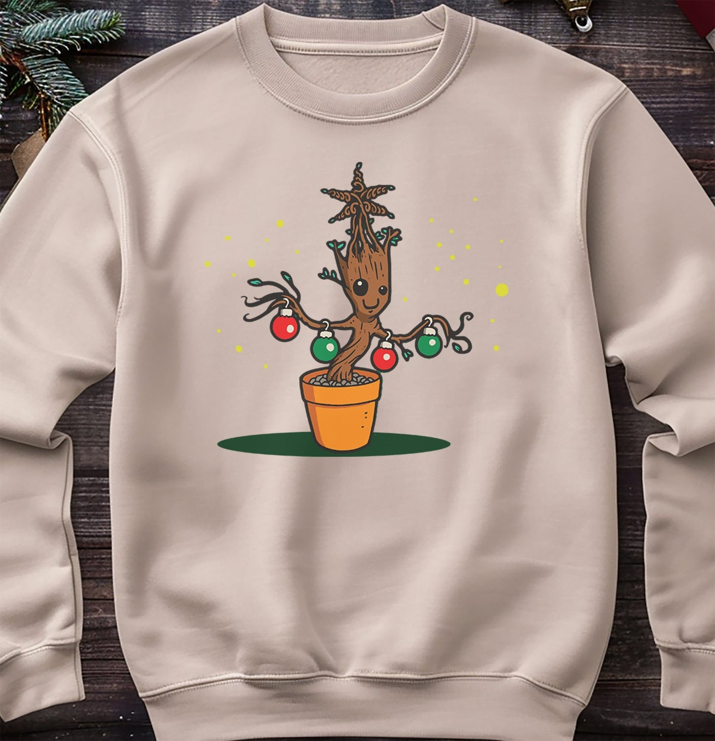 Groot Christmas Tree Sweatshirt