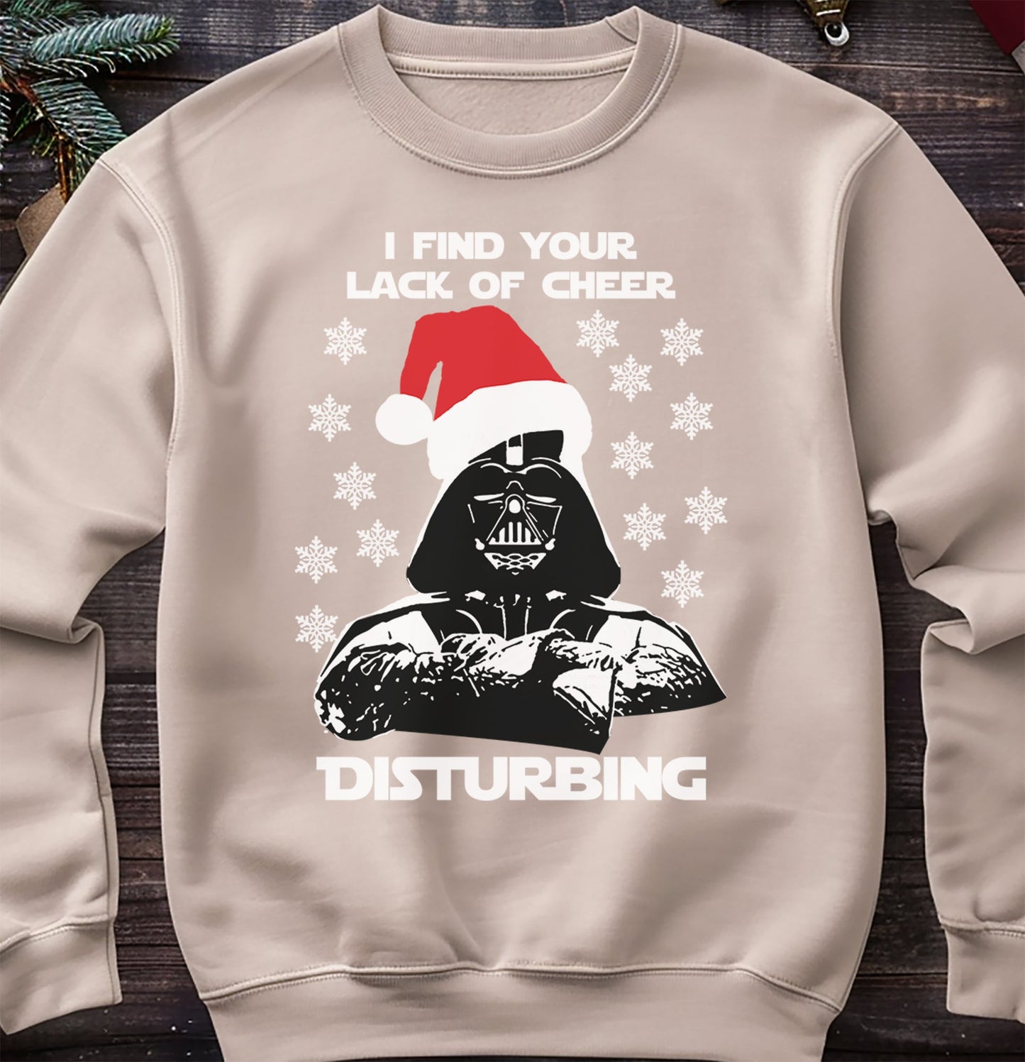 Vader-Lack-Of-Cheer-Christmas Sweatshirt