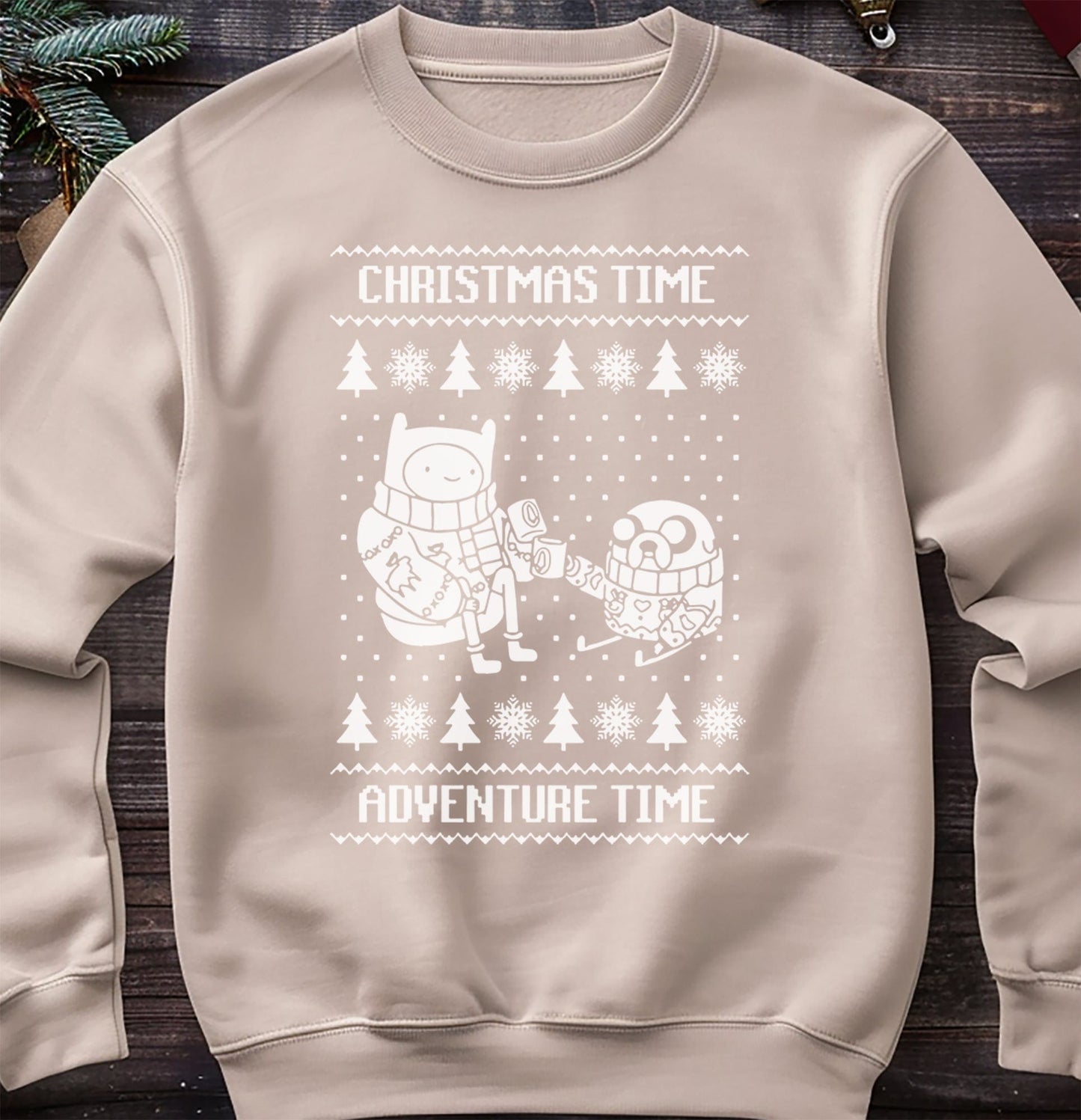 Adventure Time Christmas Sweatshirt