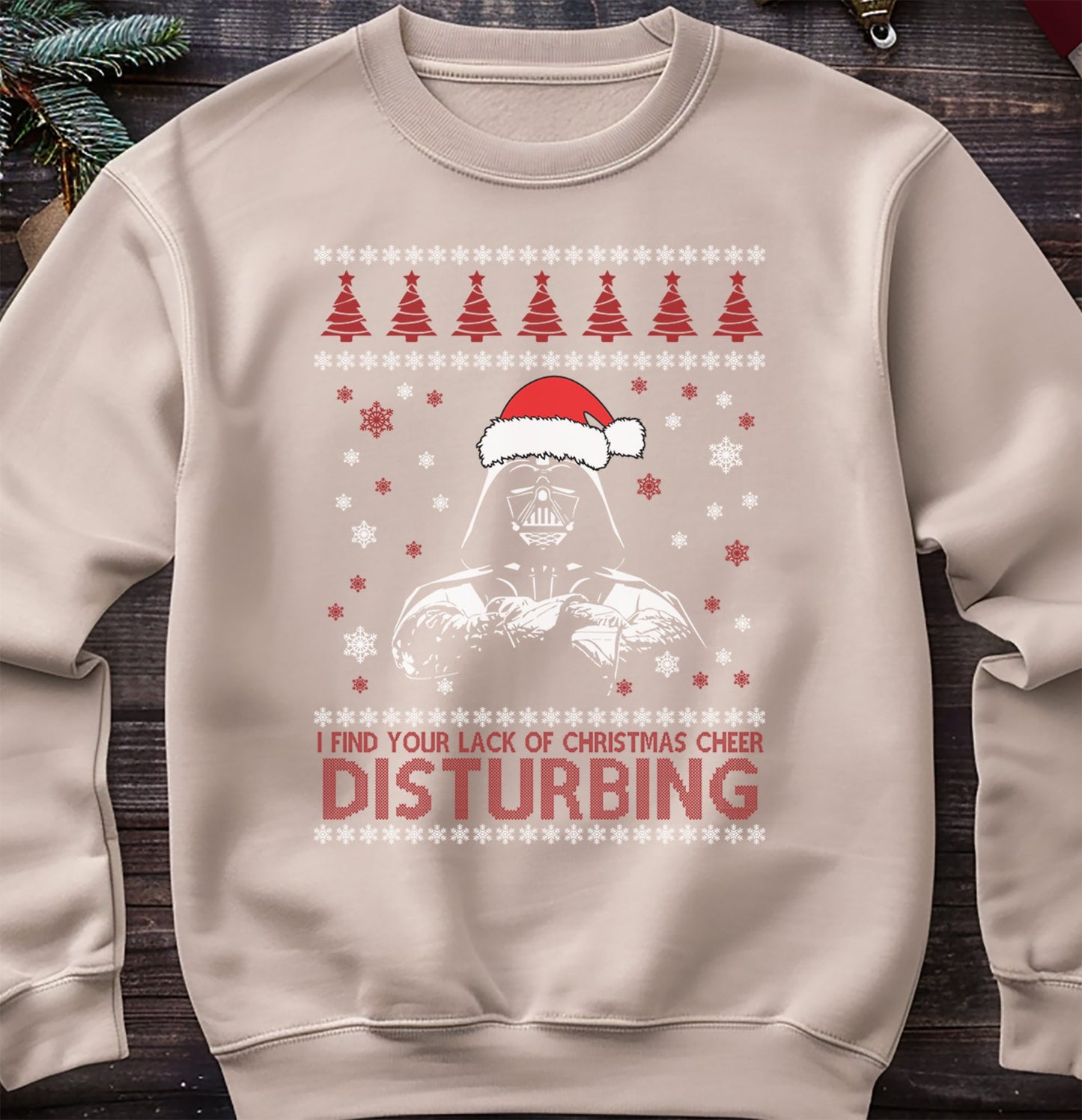 Lack of Christmas Cheer Darth Vader Sweatshirt