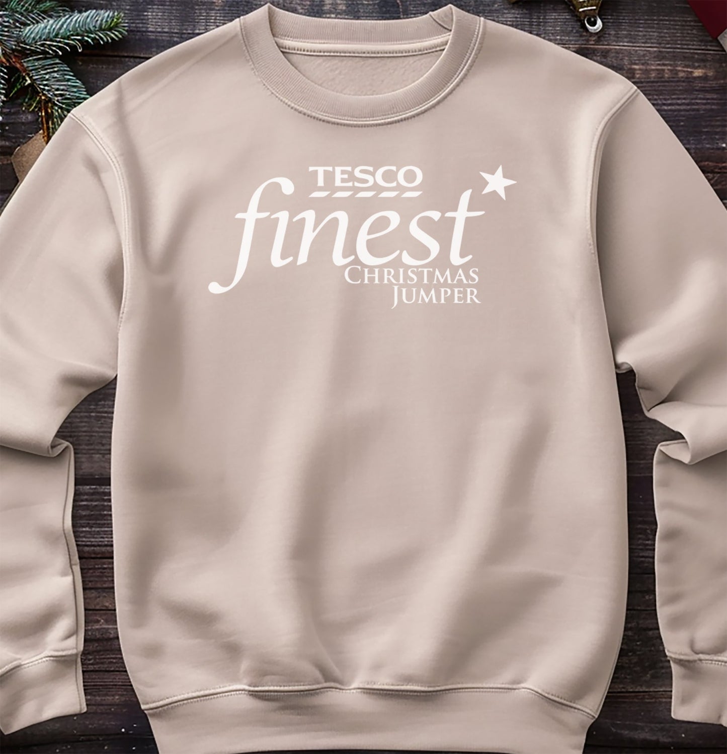 Supermarket Finest Jumper - A Hilarious Holiday Sweatshirt