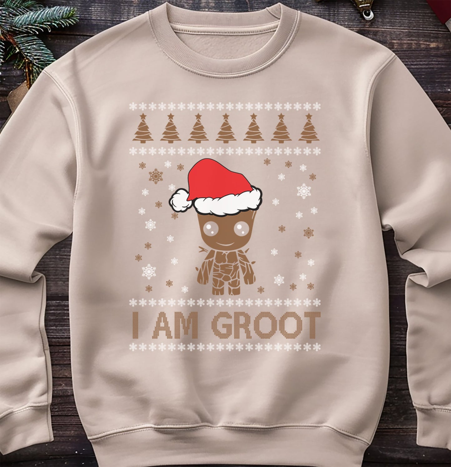 Old I Am Groot Xmas Sweatshirt