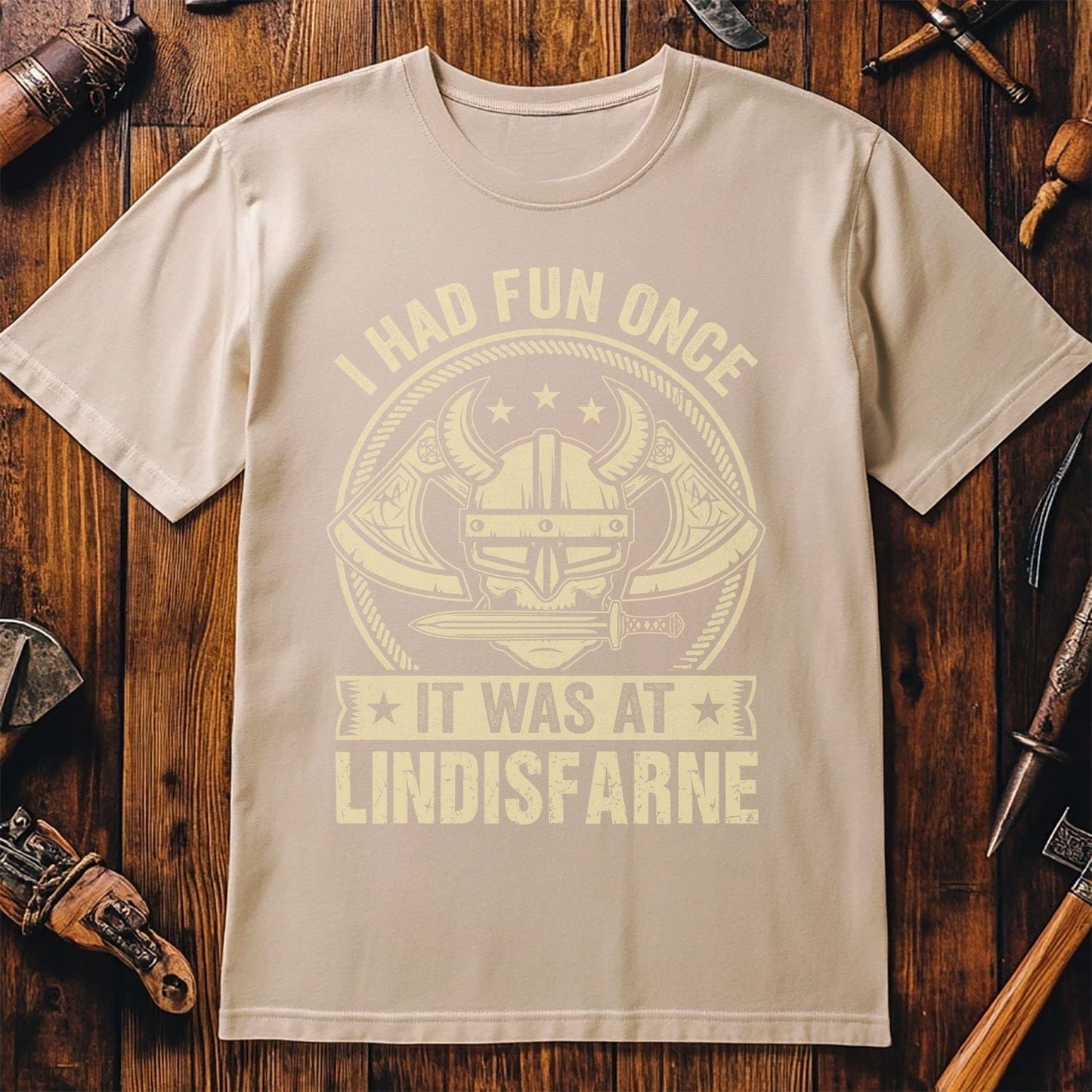 I Had Fun Once Lindisfarne T-shirt