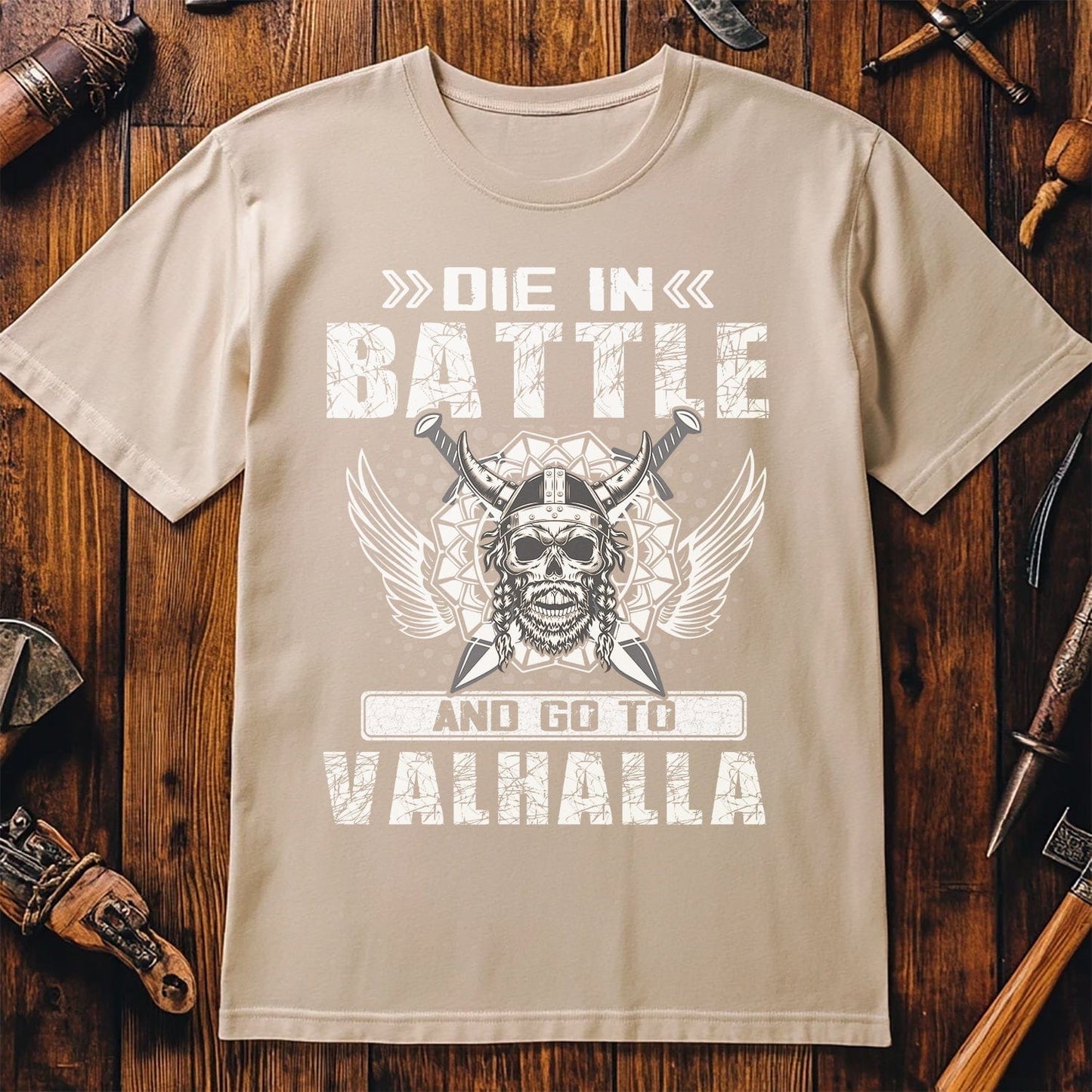 Die in Battle and Go to Valhalla T-Shirt