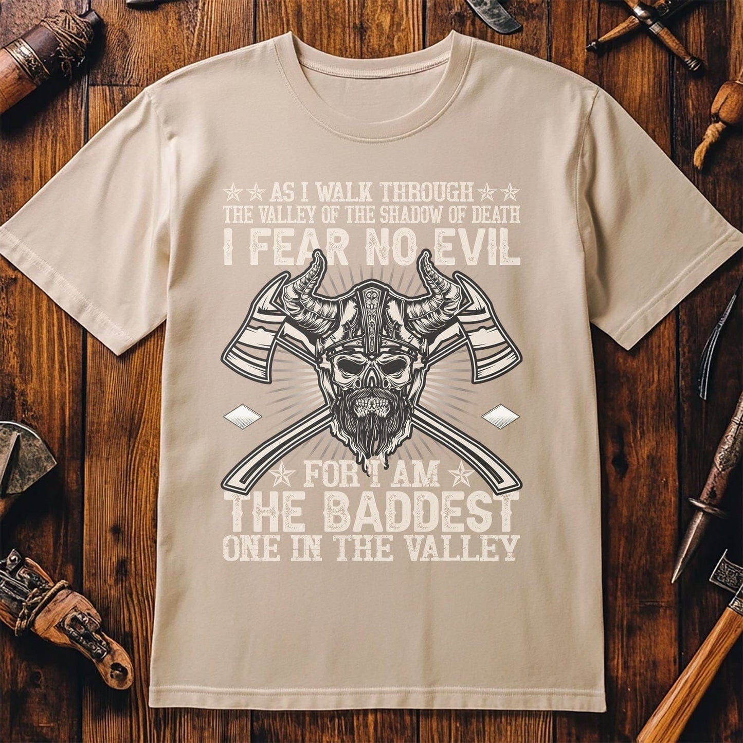 I Fear No Evil Viking T-Shirt