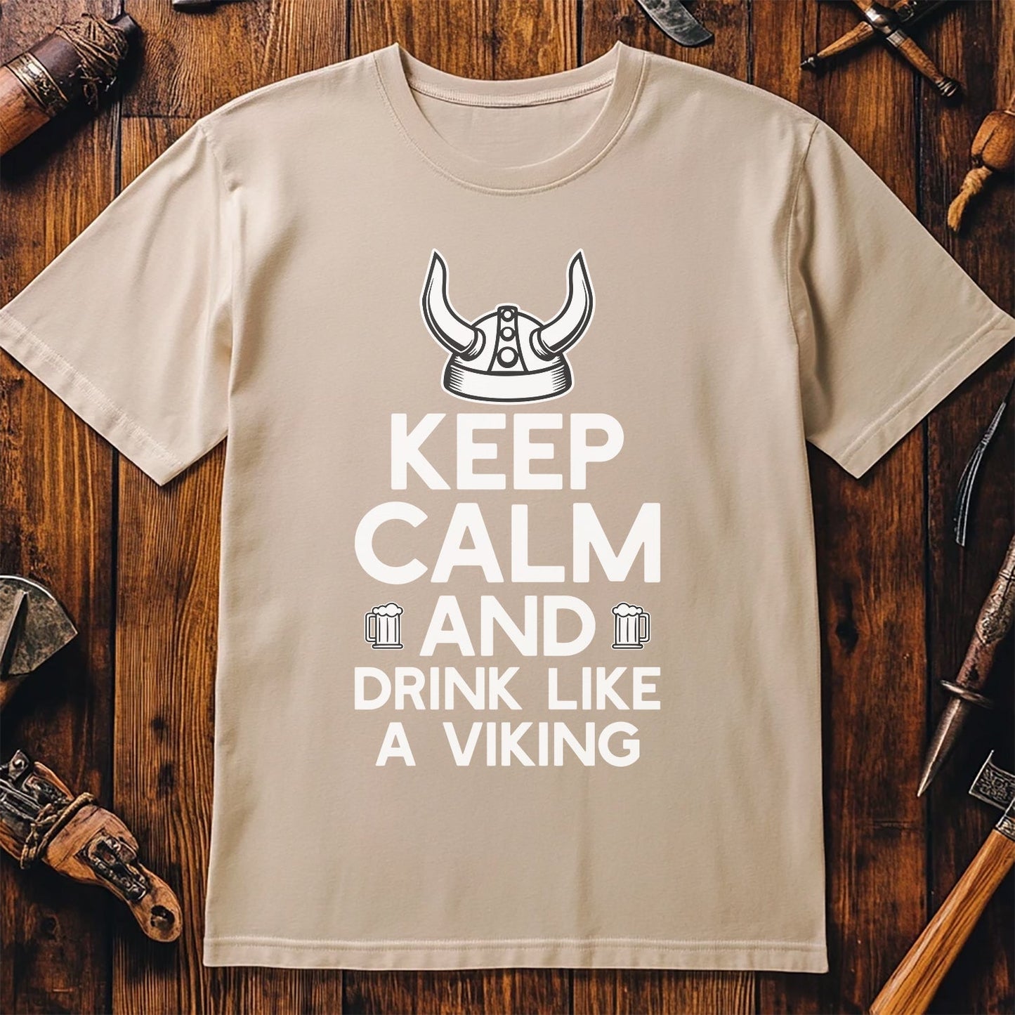 Keep Calm And Drink Like A Viking T-Shirt