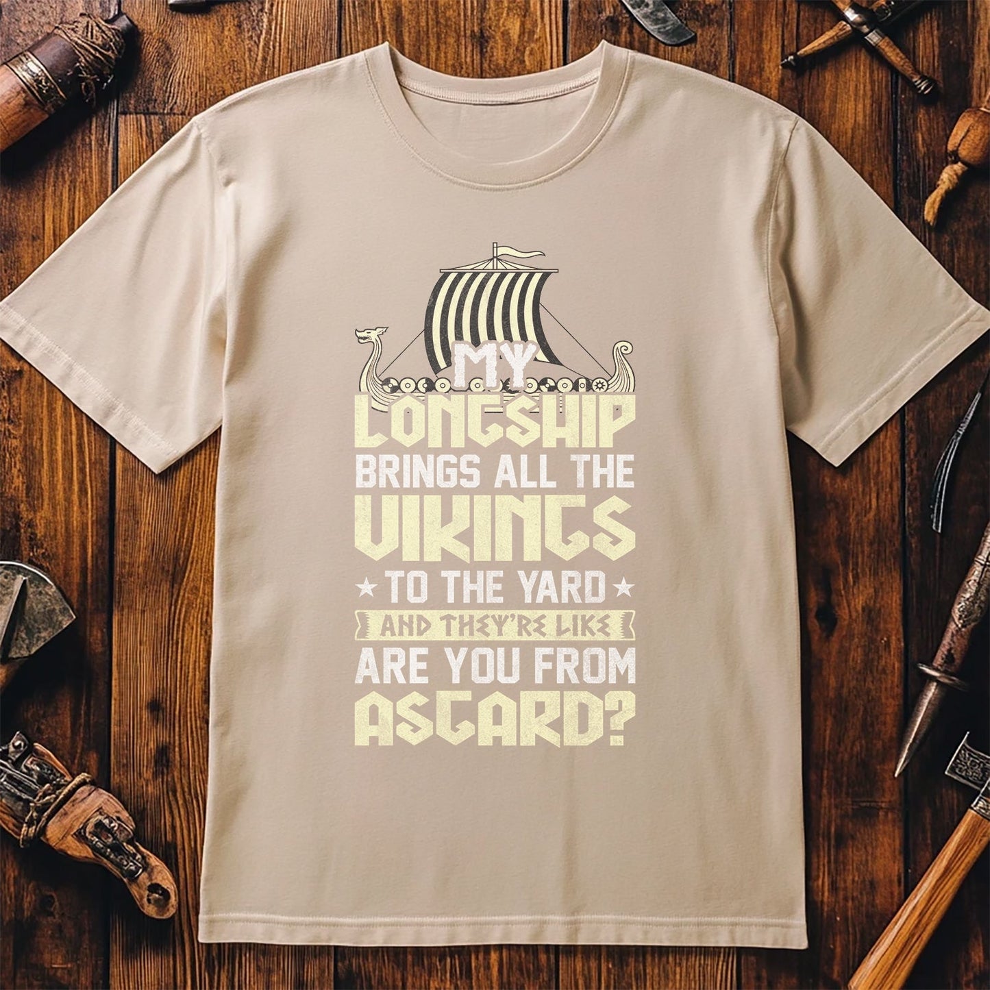 My Longship Brings All The Vikings T-Shirt