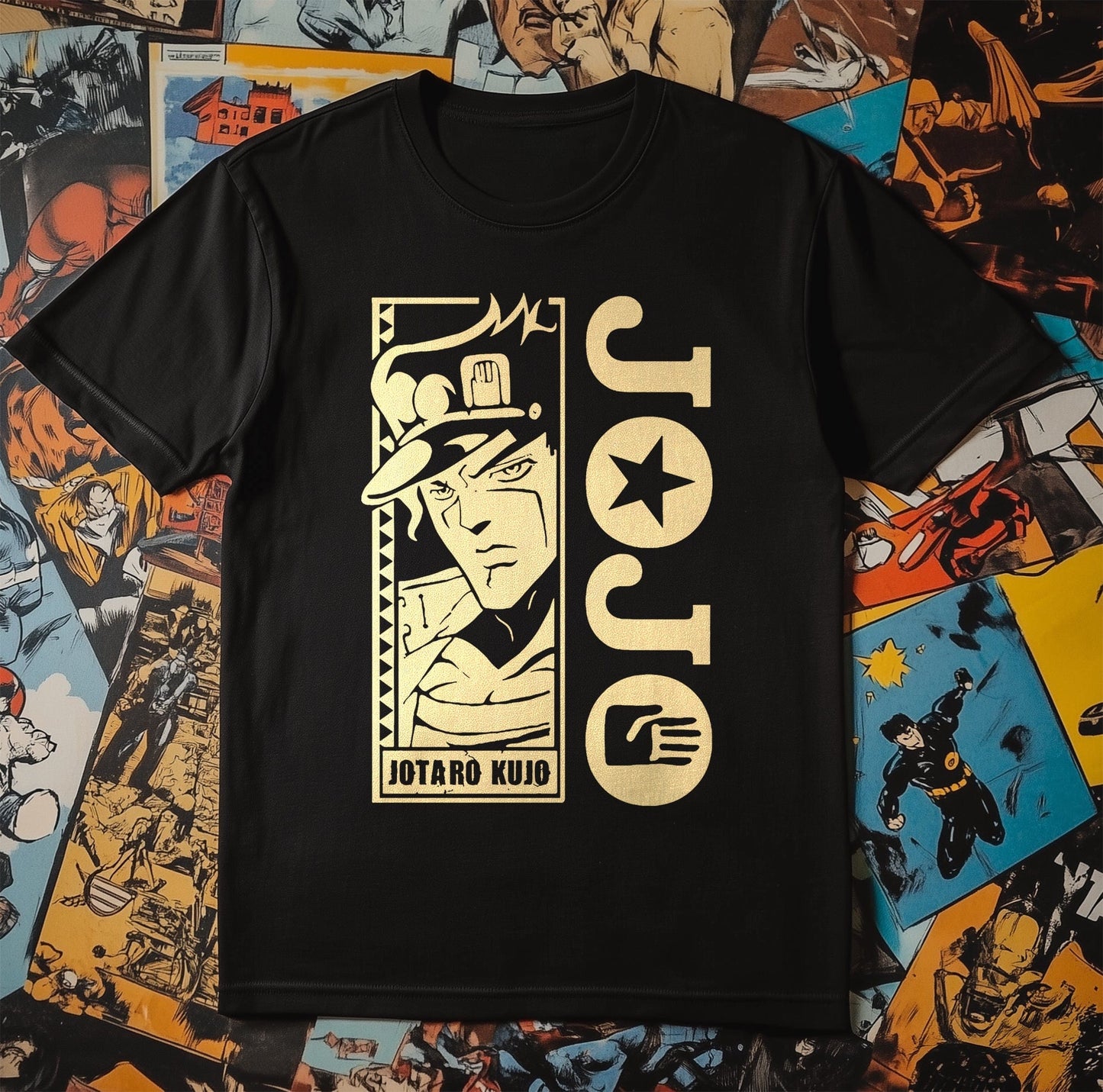 Bizarre Jo Kujo t-shirt - Quirkily