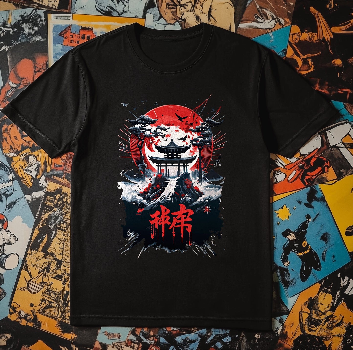 Japan Ed Sun Anime T-shirt