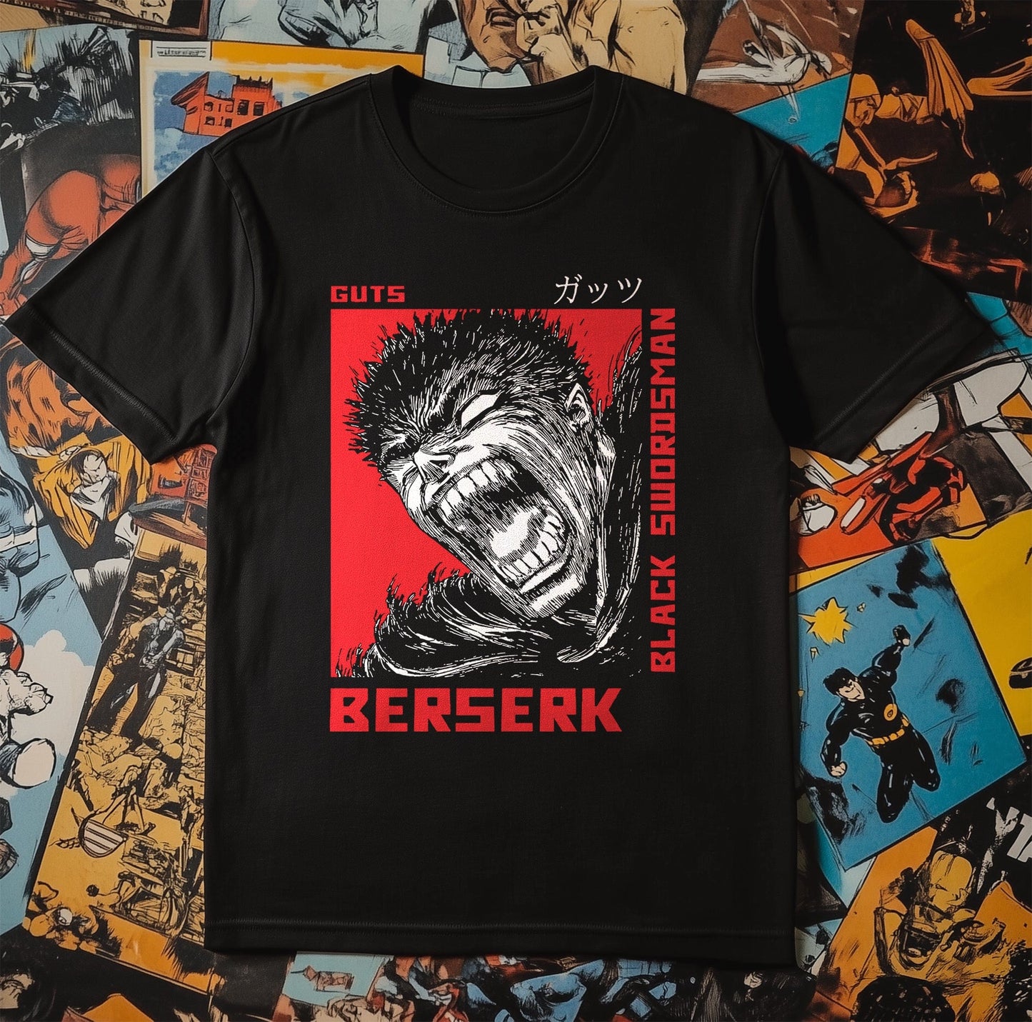Rage Scream Guts T-shirt