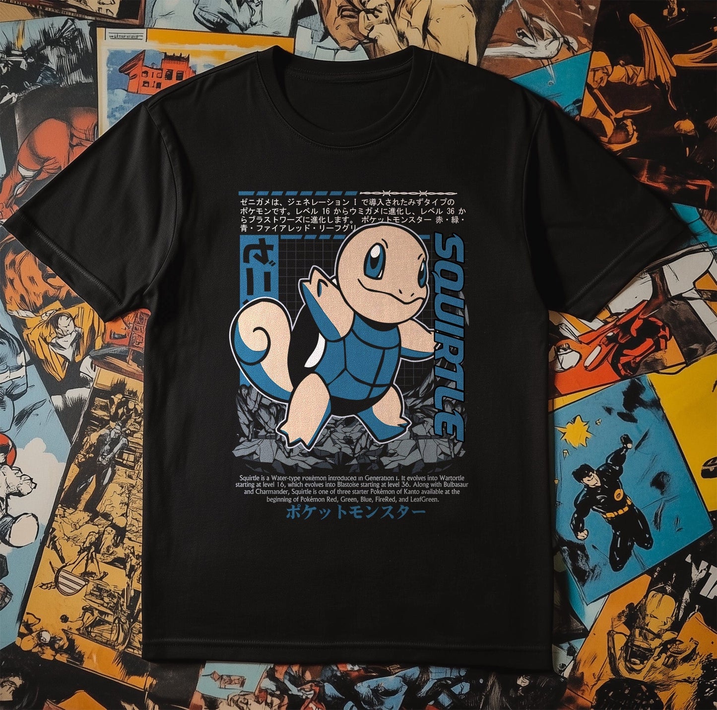 Squirtle Shenanigans T-shirt