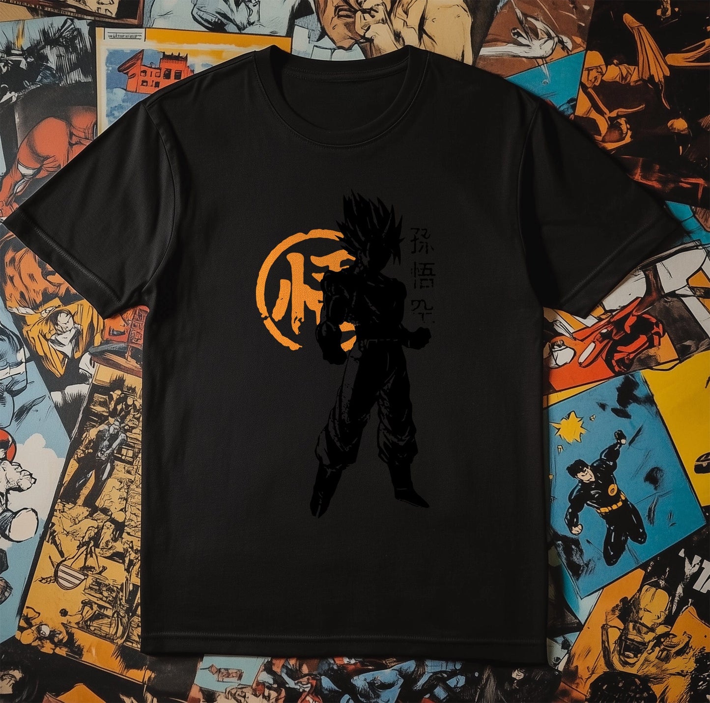 Goku Warrior Distressed T-Shirt