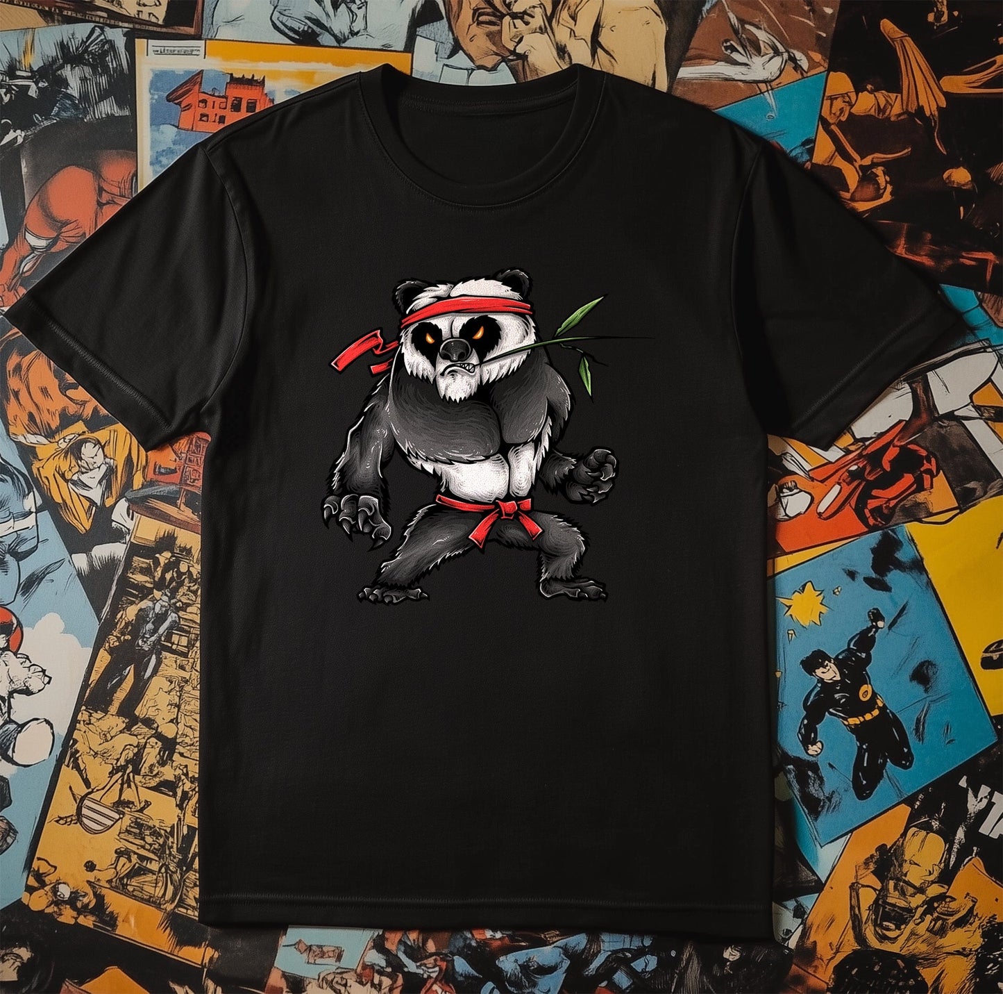 Kungfu Zoo Panda T-Shirt