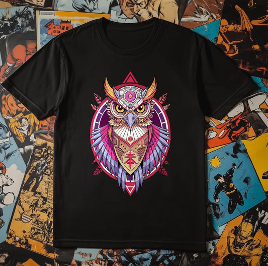 Japan Anime Owl T-Shirt