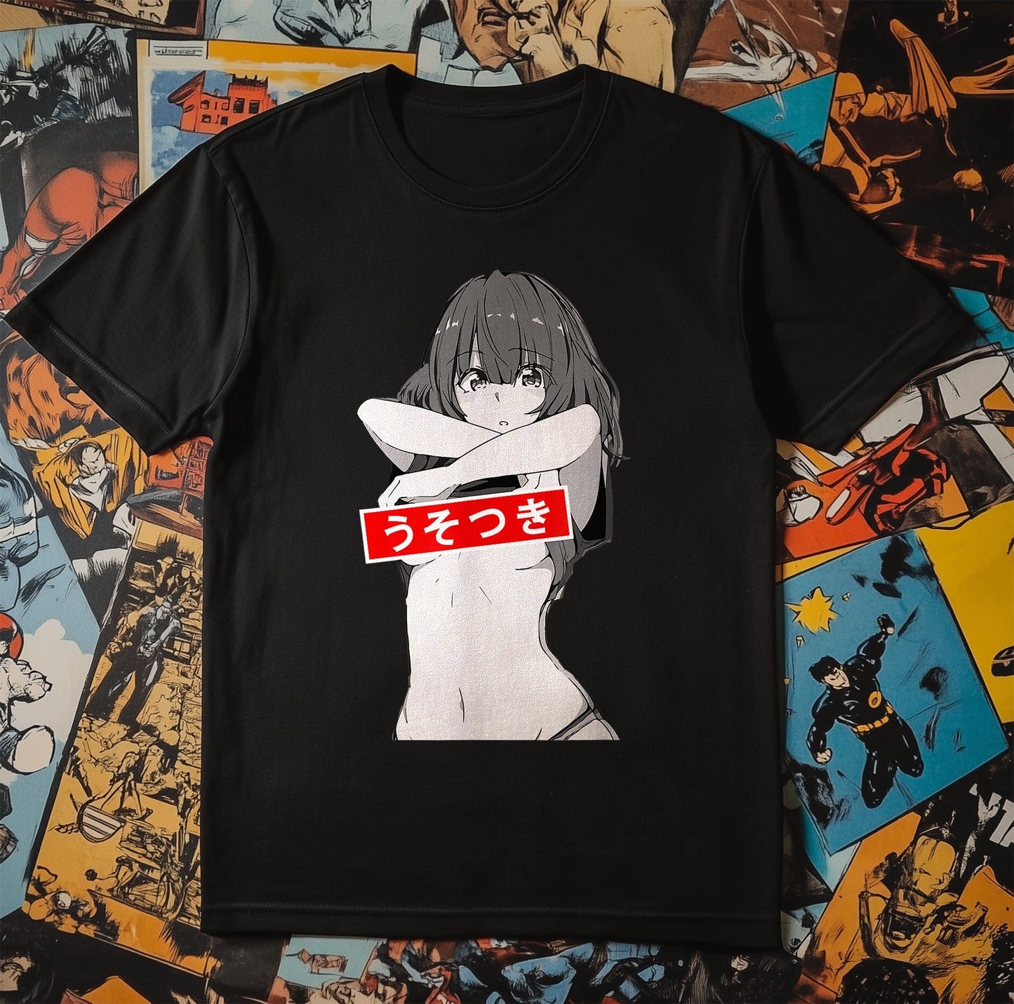 Lewd Conduct Ahegao Hentai T-Shirt