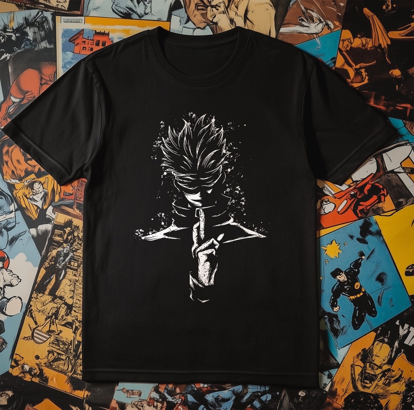 Satoru Distressed T-Shirt