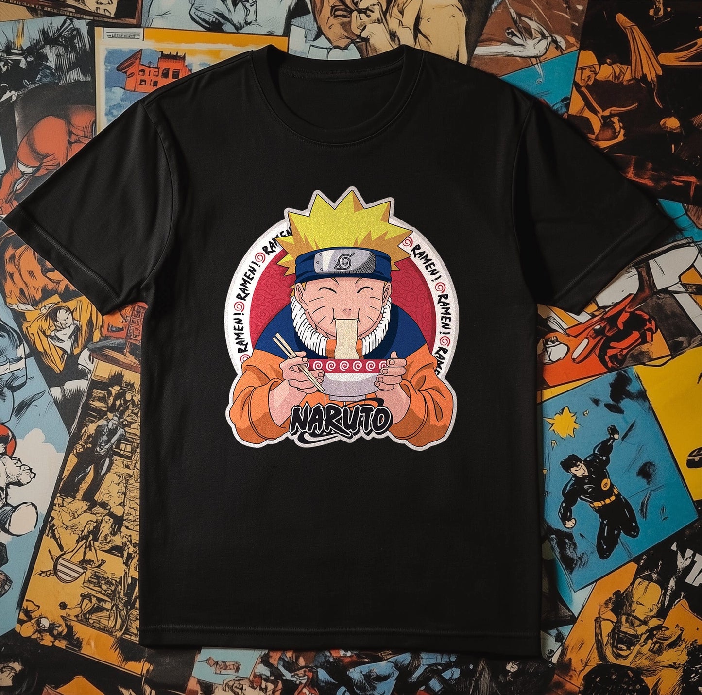 Naruto Ramen t-shirt Fuel your ninja