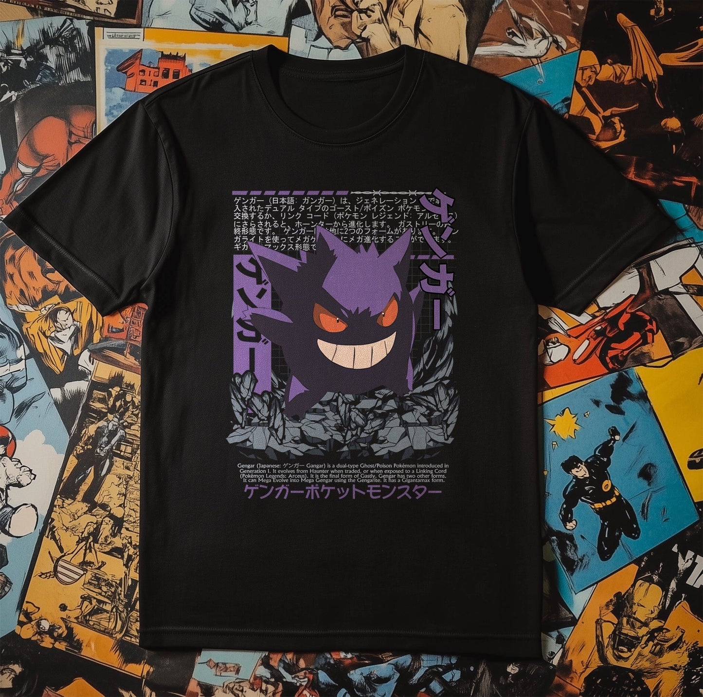 P4 Pocket Monsters T-shirt