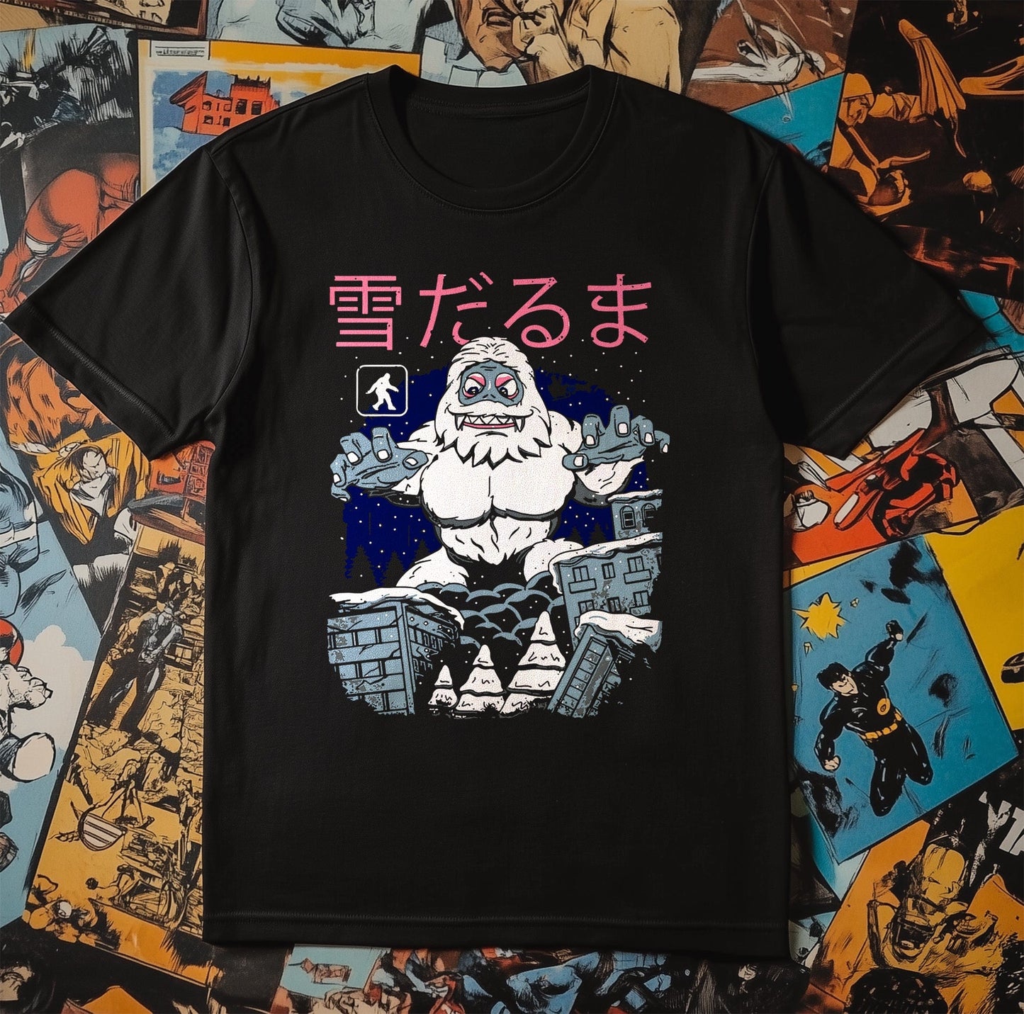 Abominable Snowman Kaiju T-shirt