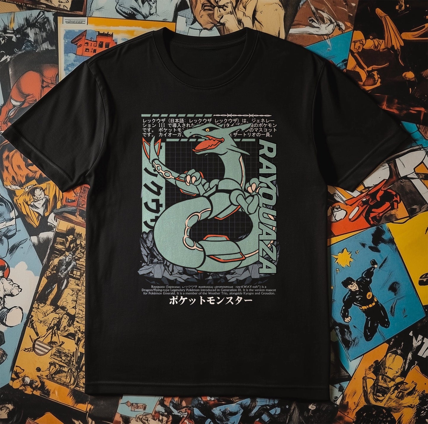 P4 Pok√©mon Rayquaza1 T-Shirt