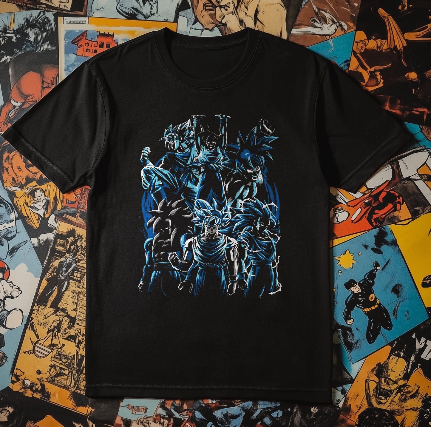 Goku Collage T-shirt