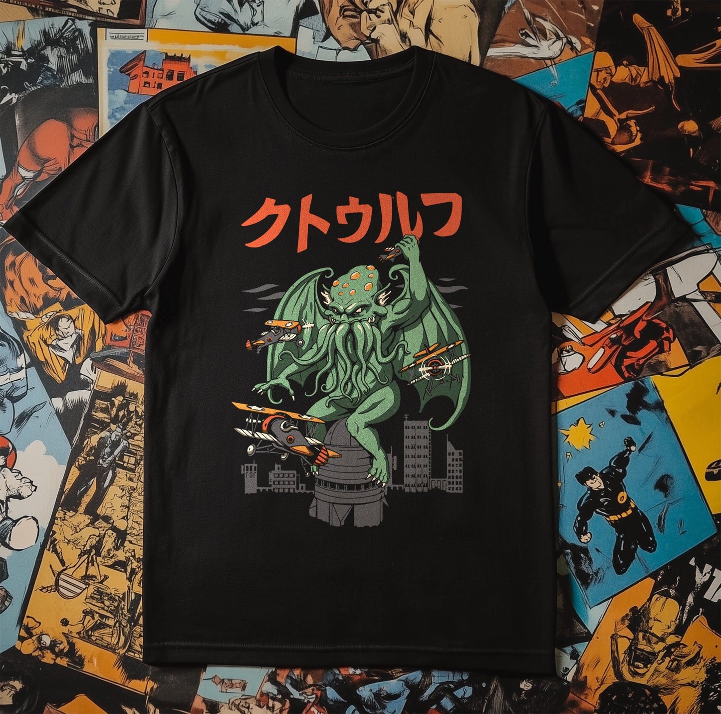 Cthulhu Mythos Kaiju T-shirt