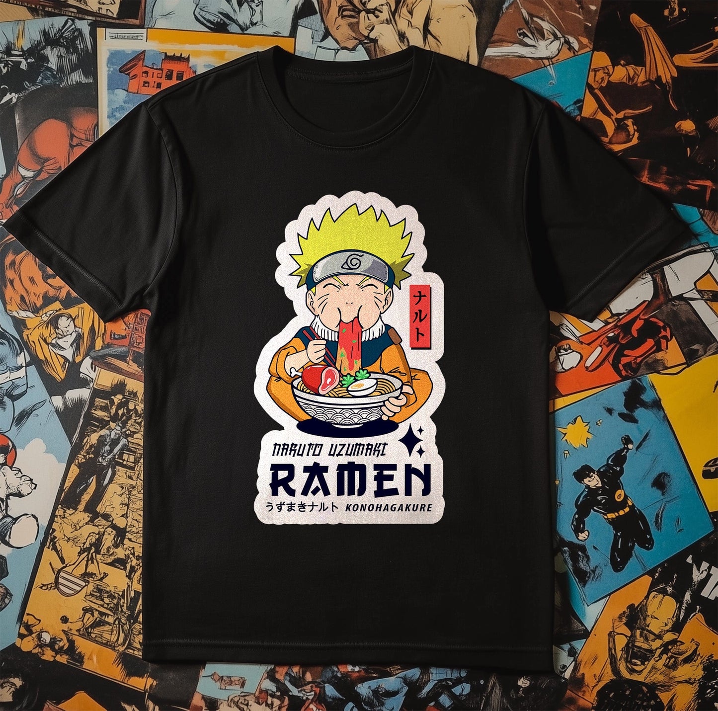 Naruto Uzumaki Ramen T-Shirt Fuel