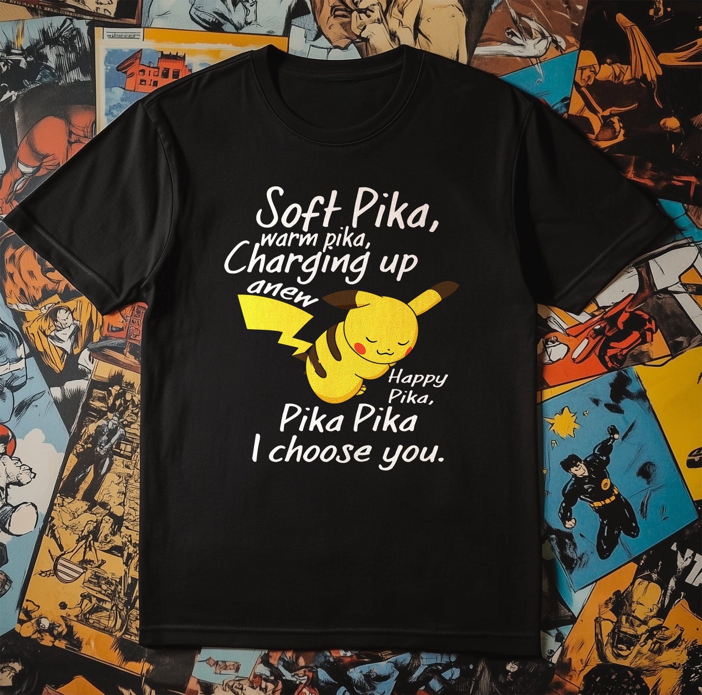 Soft Pika Charging Up T-Shirt