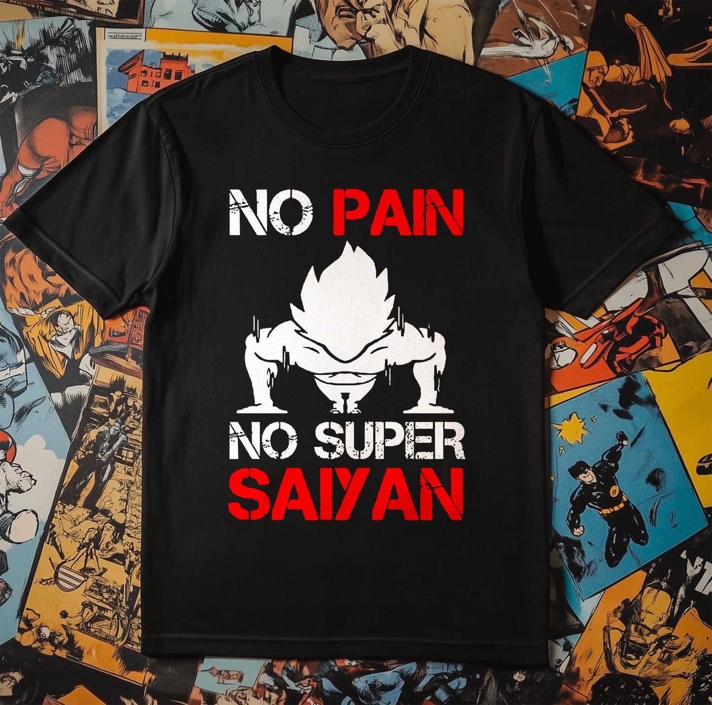 No Pain No Super Saiyan T-Shirt