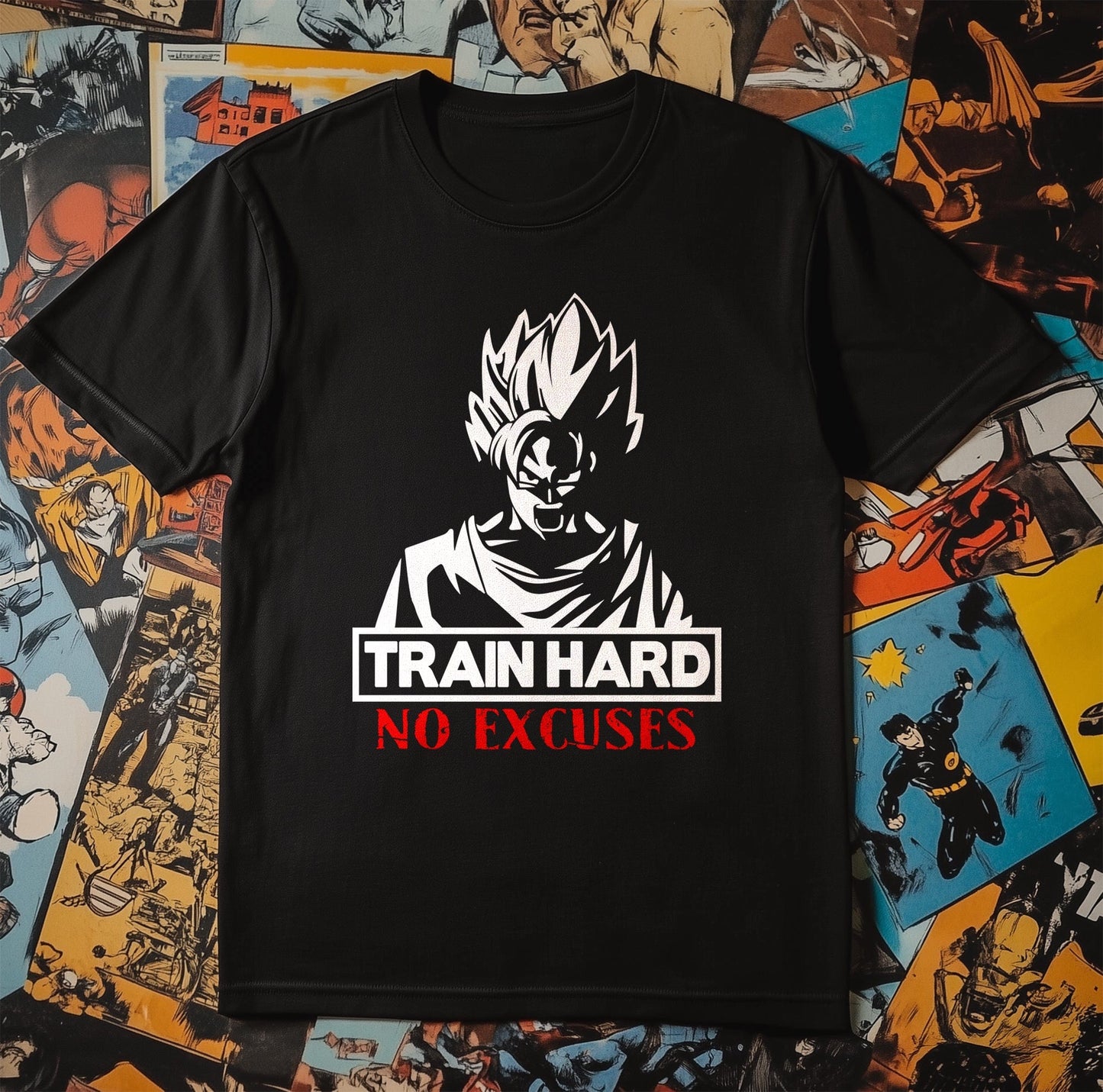 Goku Train Hard T-shirt - No
