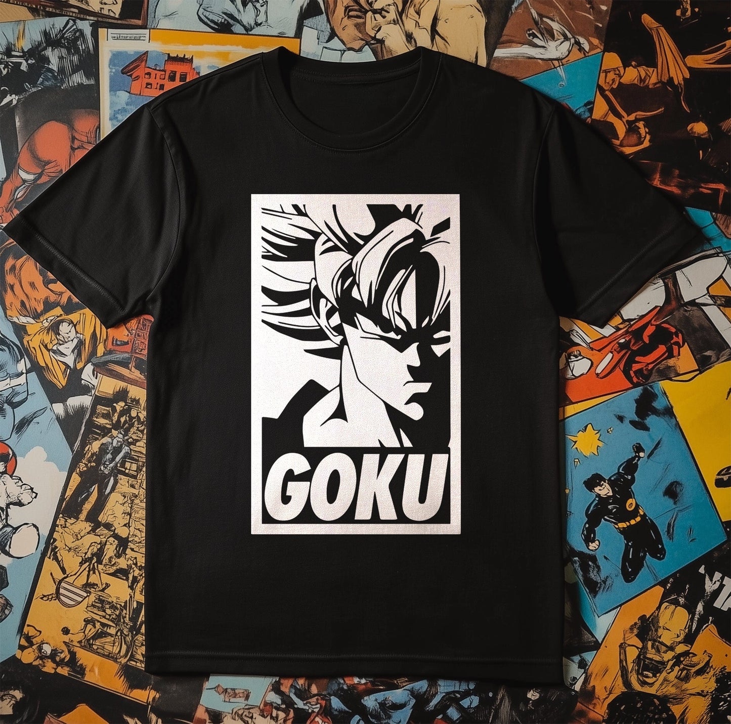 Goku Rahmen t-shirt - Super Saiyan